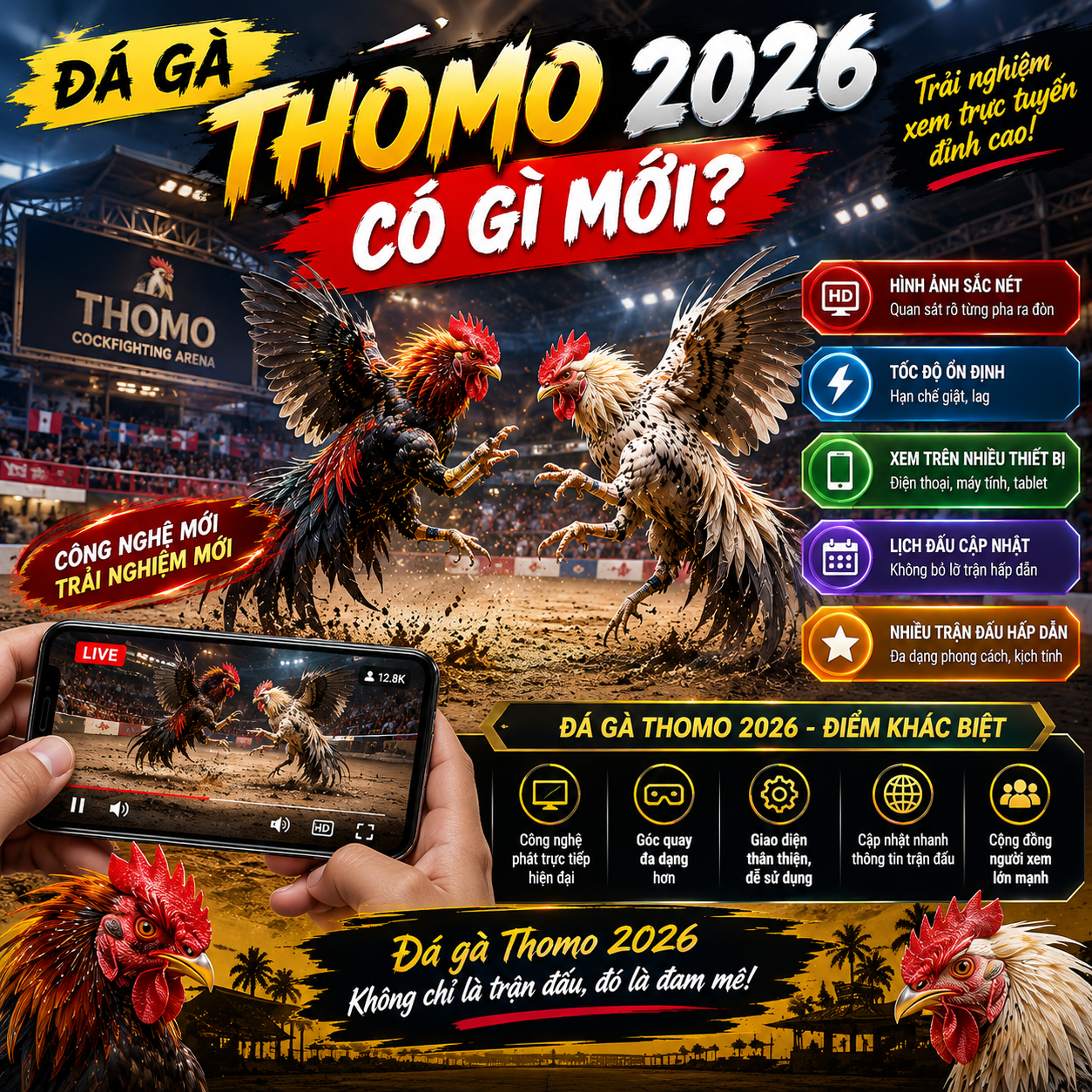 Đá gà Thomo