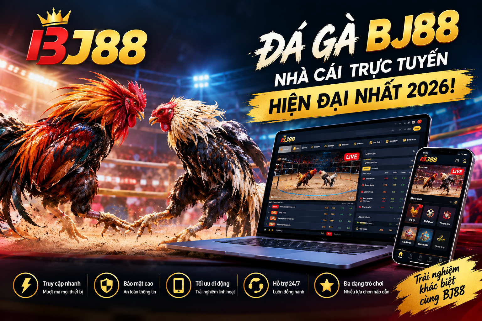 Đá gà BJ88